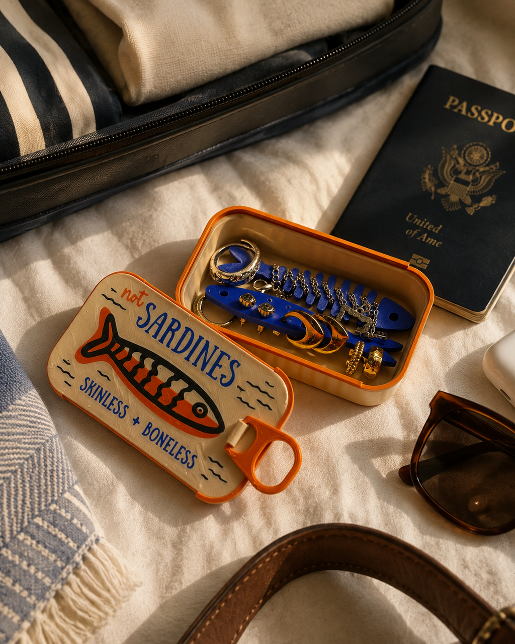 Sardines travel case