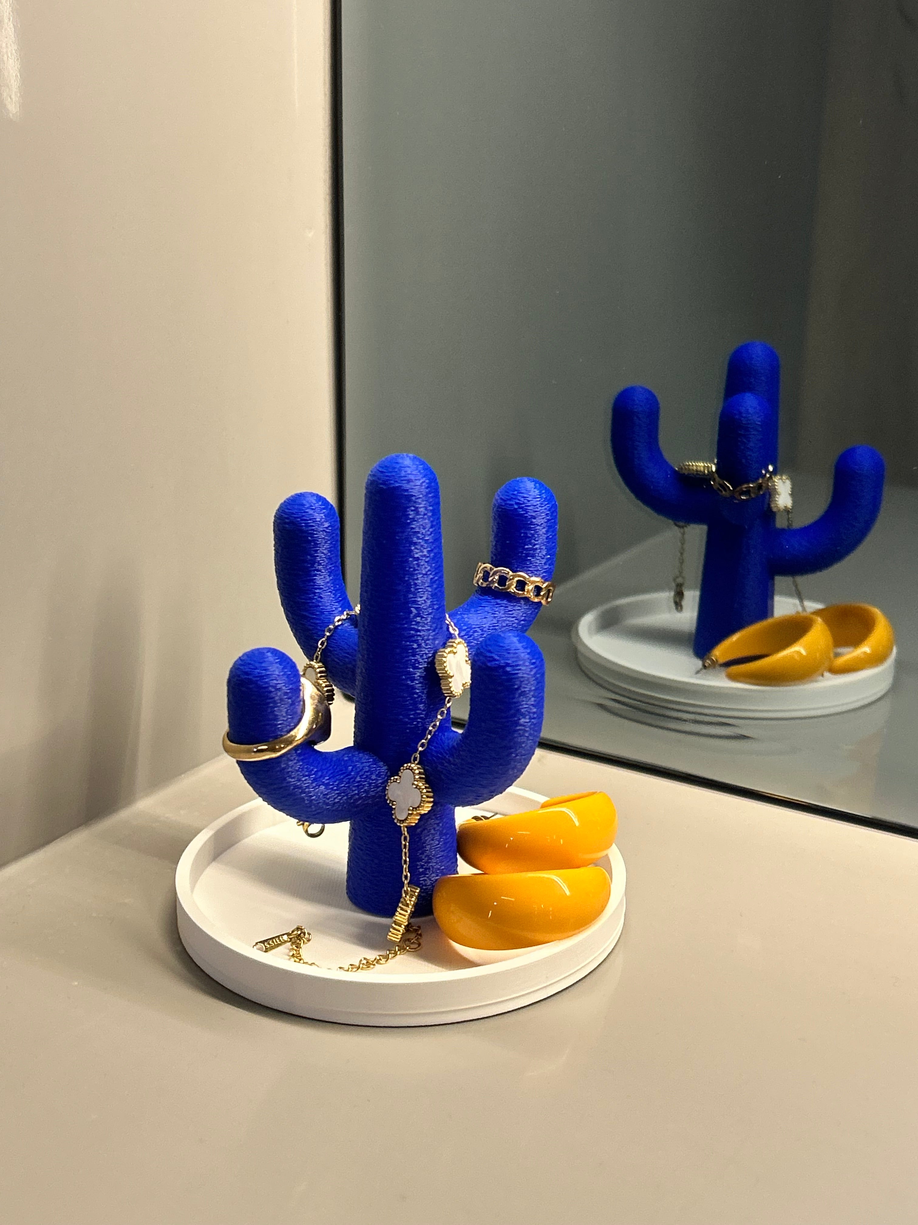 Cactus jewellery holder
