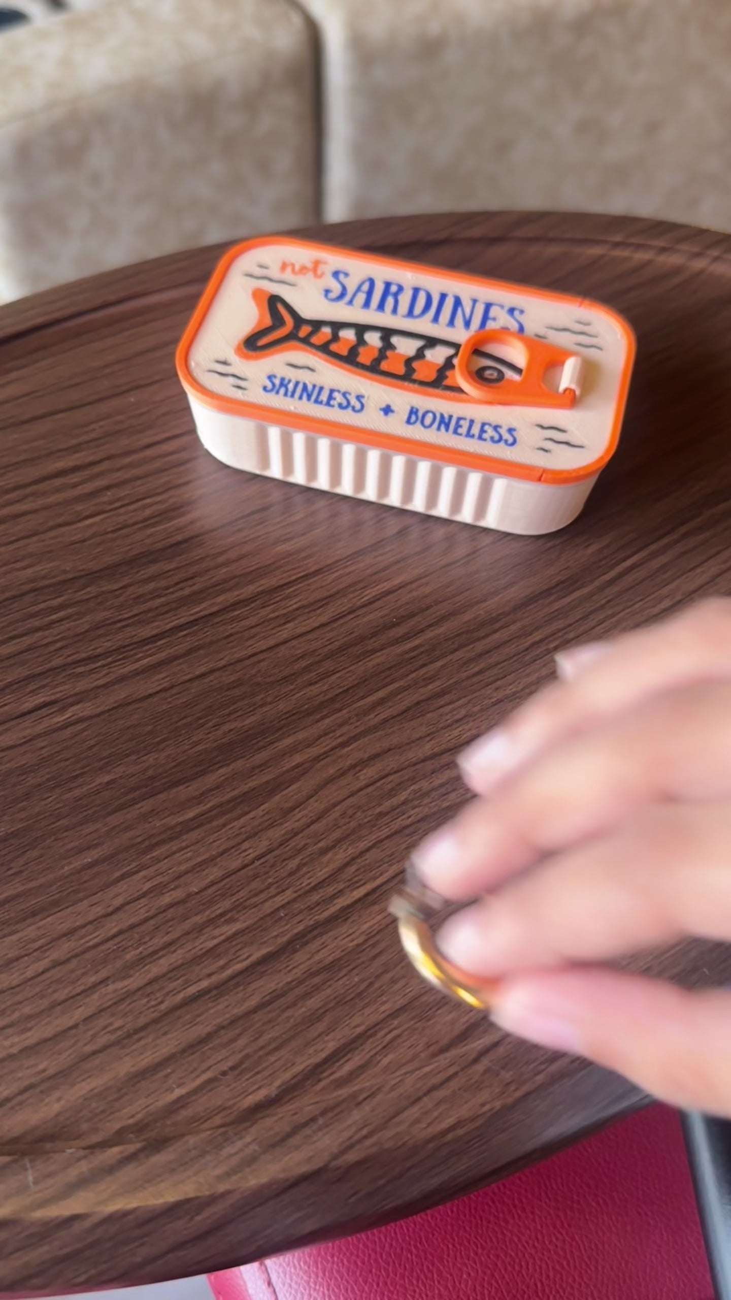 Sardines travel case